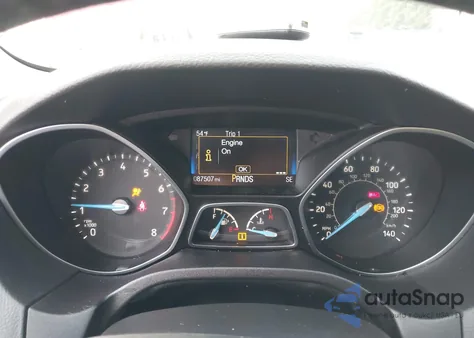 2017 Ford Focus Titanium из США, поврежденный, VIN 1FADP3N29HL272572